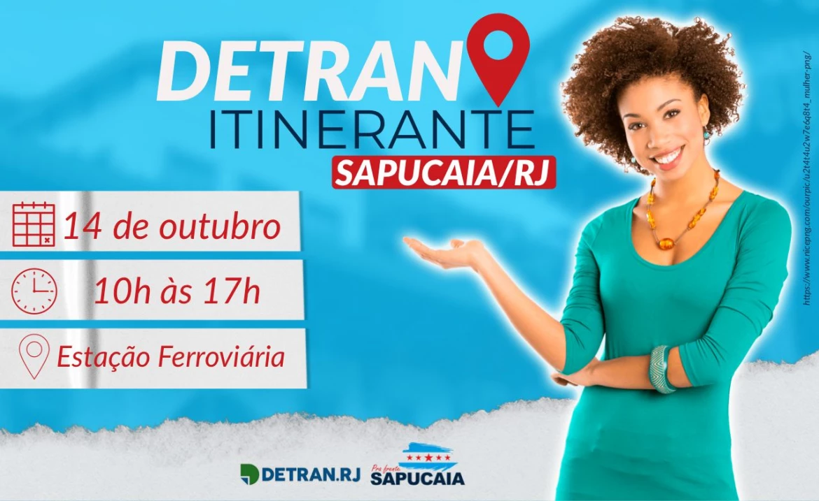 DETRAN ITINERANTE EM SAPUCAIA