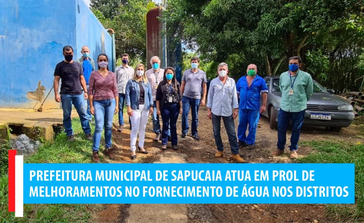 Prefeito Breno Junqueira, a Vice-prefeita, Marcella Raposo, e a Secretária de Obras estiveram reunidos com representantes da Cedae na última terça-feira