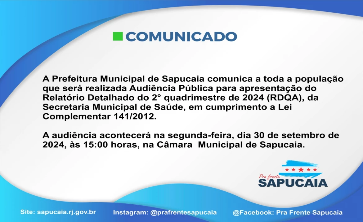 Comunicado