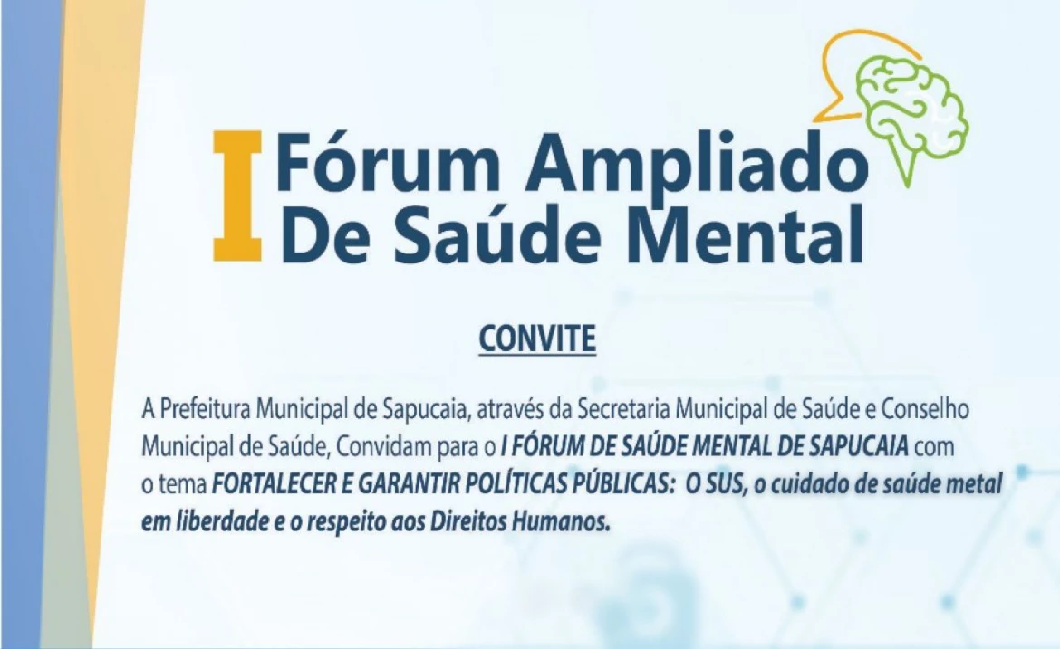 I Fórum de Saúde Mental de Sapucaia