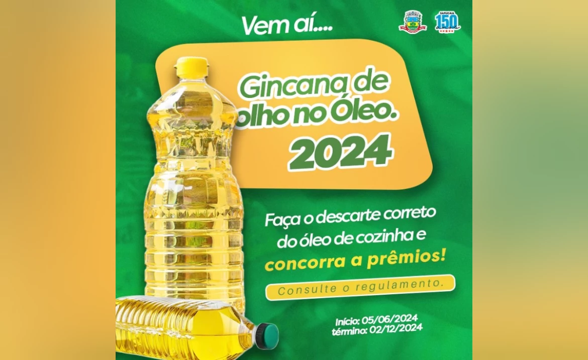 EDUCAÇÃO & MEIO AMBIENTE | GINCANA DE OLHO NO ÓLEO 2024