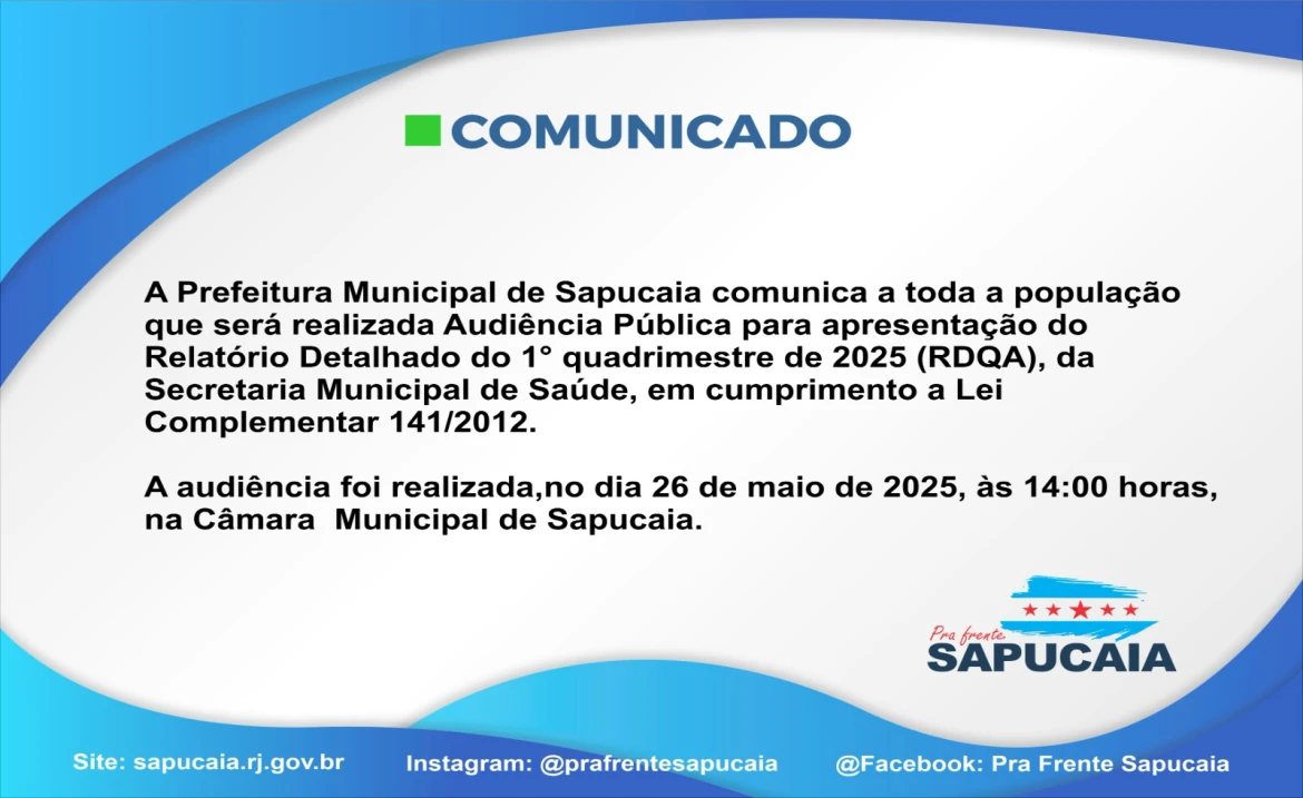 Comunicado