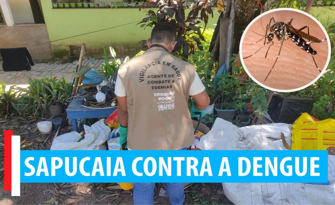 Prefeitura Municipal de Sapucaia desenvolve trabalho de combate e prevenção à dengue